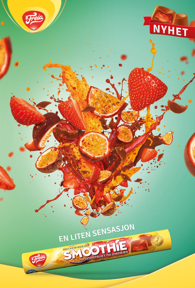 Campaign: Freia Smoothie - Norway gallery