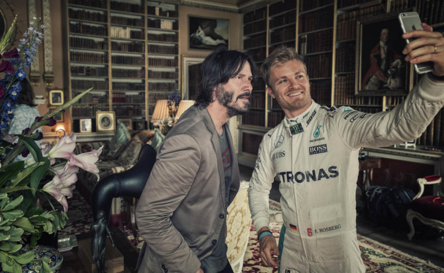  Keanu Reeves & Nico Rosberg Selfie gallery