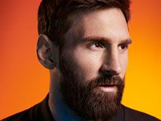 Portraiture and Celebrity Photography Spotlight Cover by Shamil Tanna, rep. by VUE featuring Lionel Messi