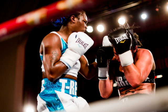  Olympic gold medal boxer, Claressa Shields, fights for the WBC Silver Belt at the Masonic Temple in Detroit, MI. gallery