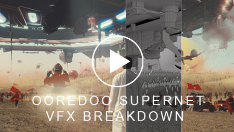  Ooredoo Supernet VFX Breakdown gallery