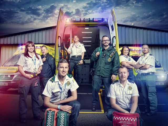  ‘Inside The Ambulance’ photographed for UKTV gallery