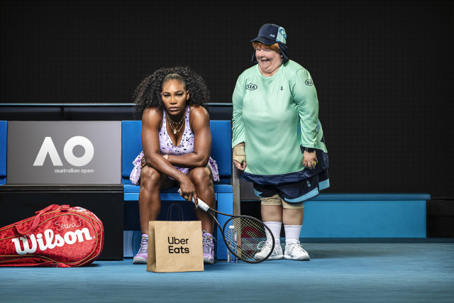 Client: Uber Eats - Serena Williams & Magda gallery
