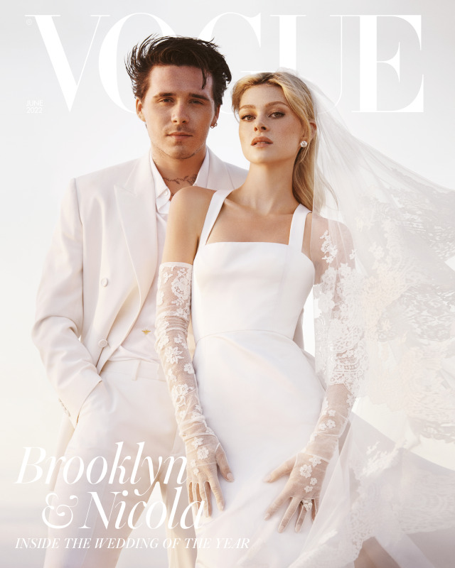  British Vogue cover story with Brooklyn and Nicola Peltz-Beckham gallery