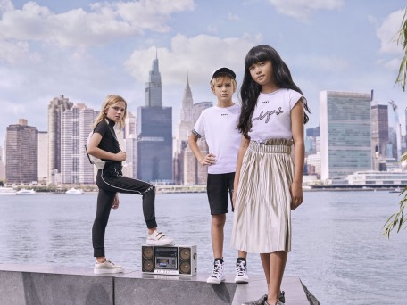 Kids Photography Spotlight Cover by Zoe Adlersberg for DKNY from Spotlight Kids Photography