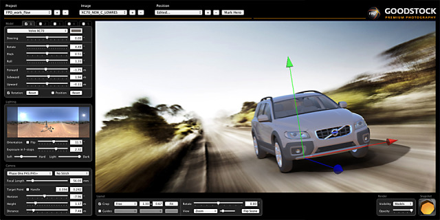  The FPO Workflow for automotive CGI  gallery