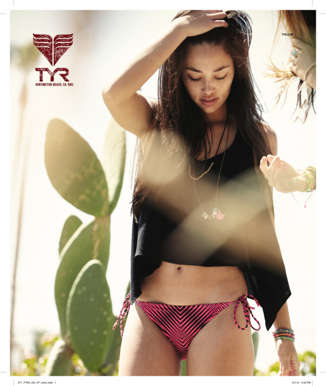 Client: Tyr Bikini, Ocean Drive Ad gallery