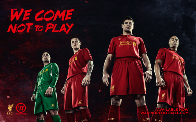 Client: Warrior for Liverpool football club gallery