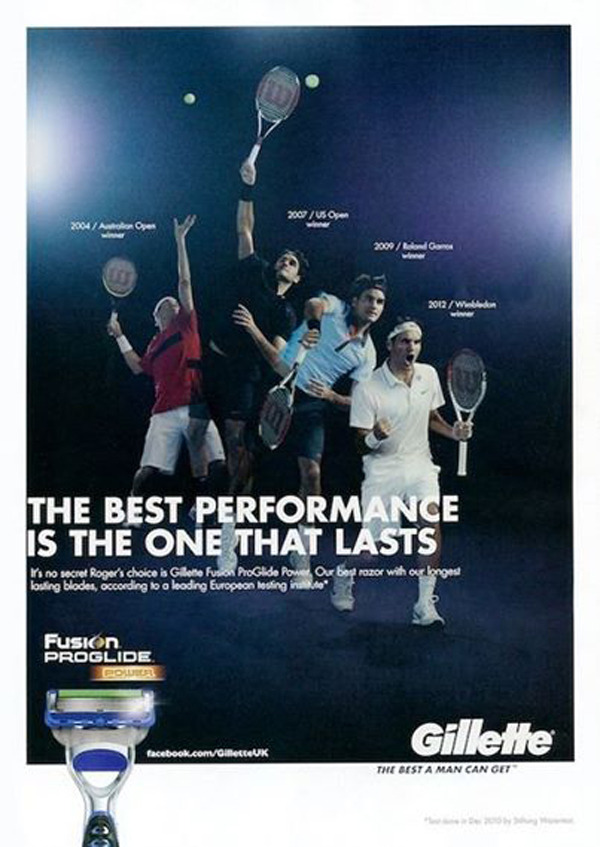 Campaign: Gillette with Roger Federer  gallery