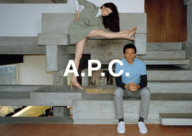 Client: A.P.C. by photographer Walter Pfeiffer/ Production & location by Super Production gallery